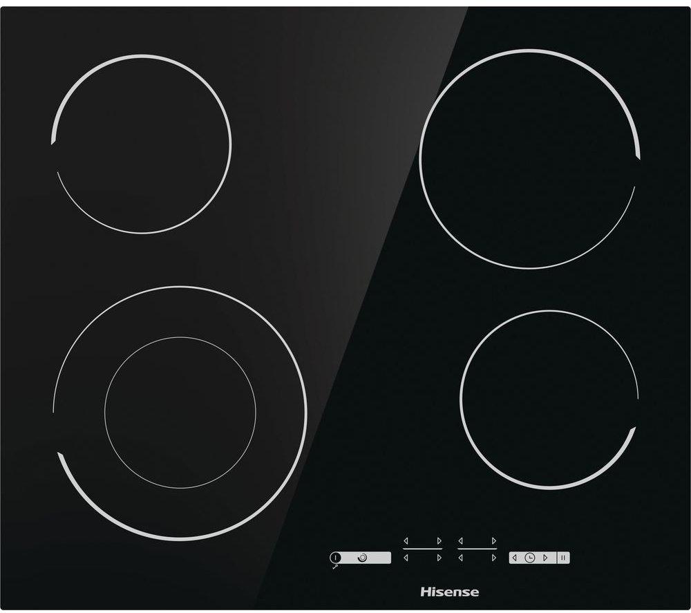 HISENSE E6432C 60 cm Electric Ceramic Hob - Black