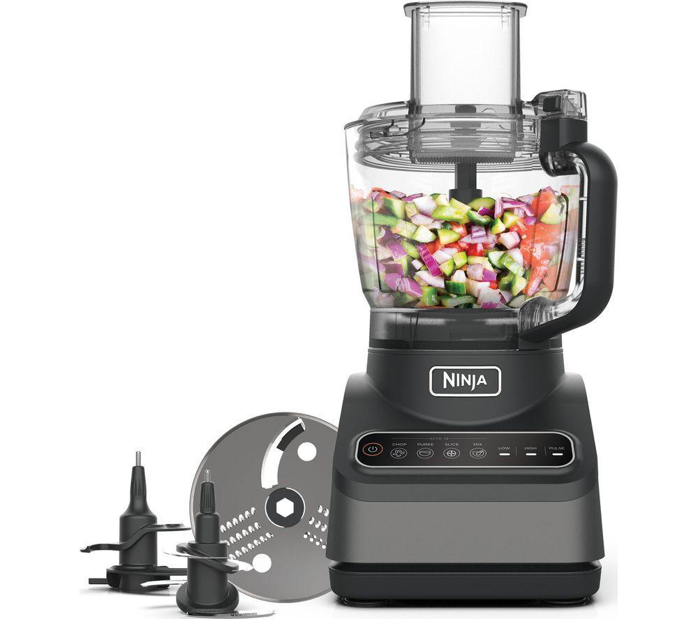 NINJA BN650UK Food Processor - Silver, Silver/Grey