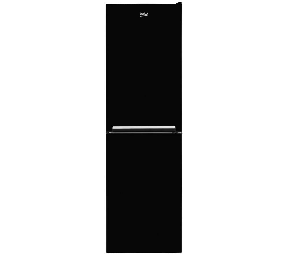 BEKO CSG3582B 50/50 Fridge Freezer - Black, Black