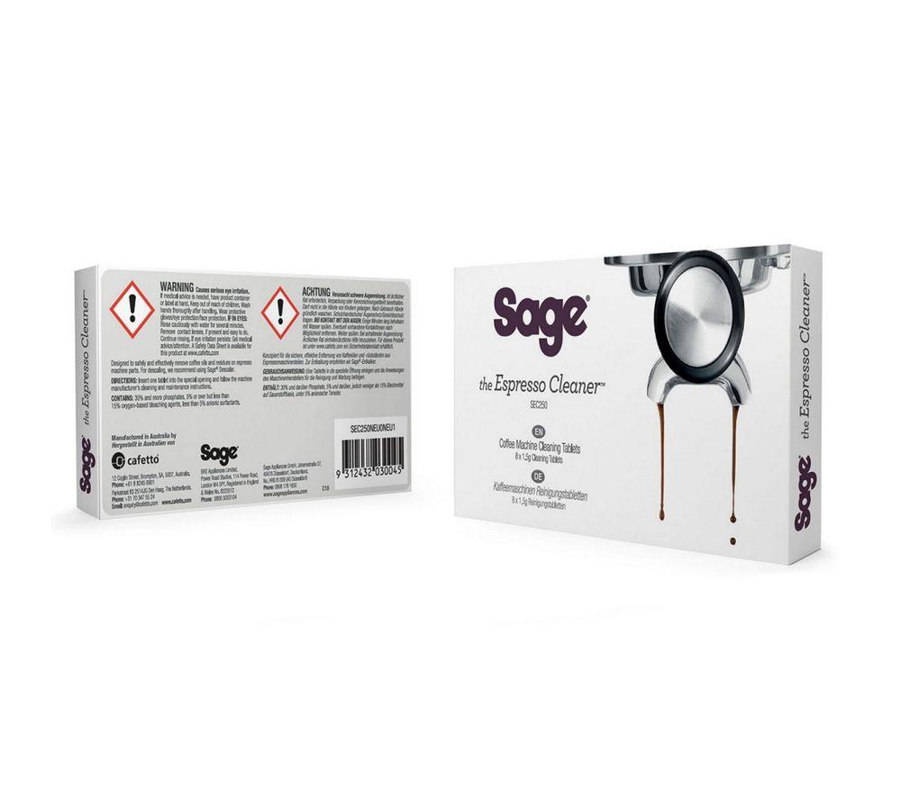 SAGE BEC250 Espresso Cleaning Tablets - Pack of 8