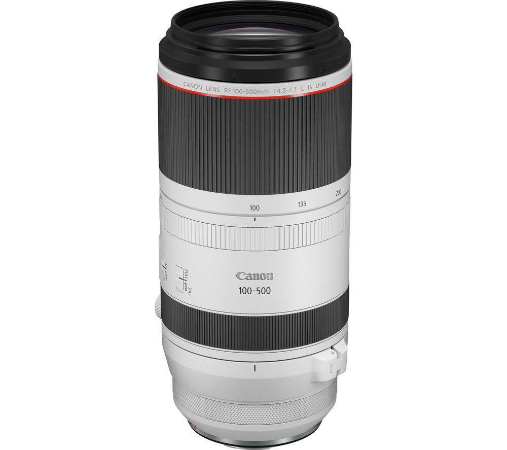 CANON RF 100-500 mm f/4.5-7.1L IS USM Telephoto Zoom Lens