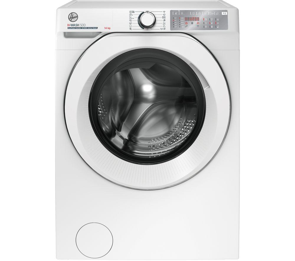 HOOVER H-Wash 500 HWB 414AMC WiFi-enabled 14 kg 1400 Spin Washing Machine - White, White