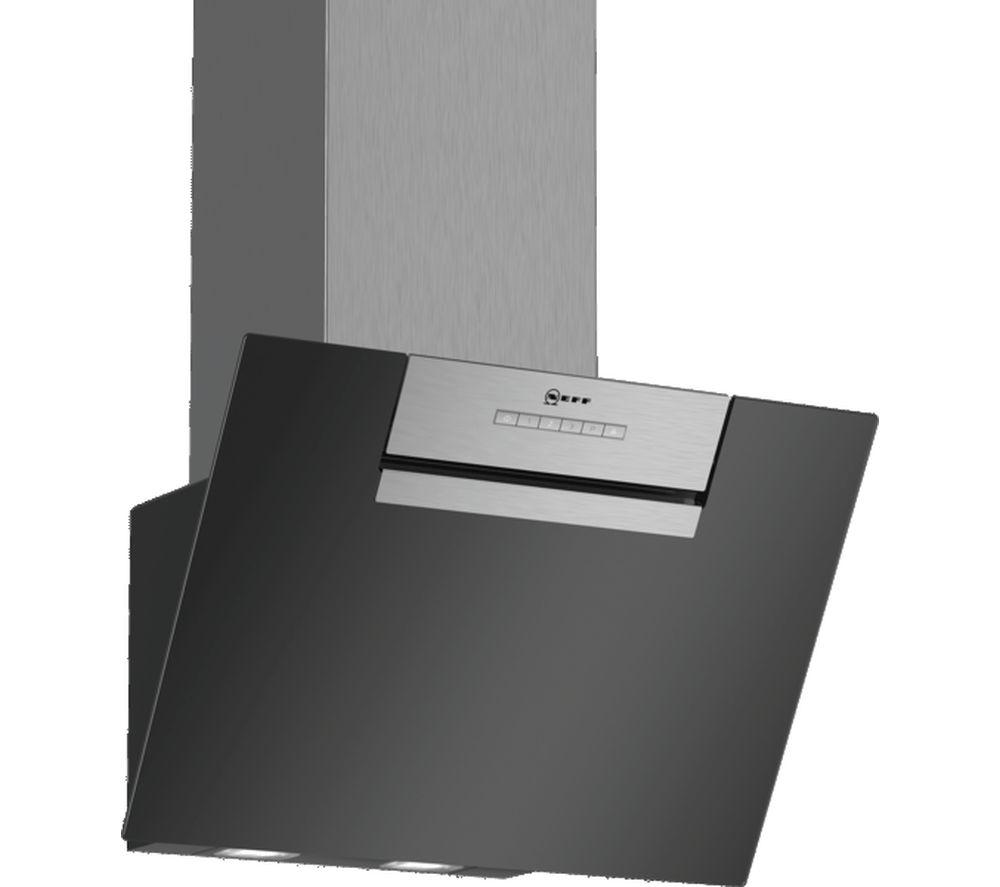 NEFF N30 D65IEE1S0B Chimney Cooker Hood - Black, Black