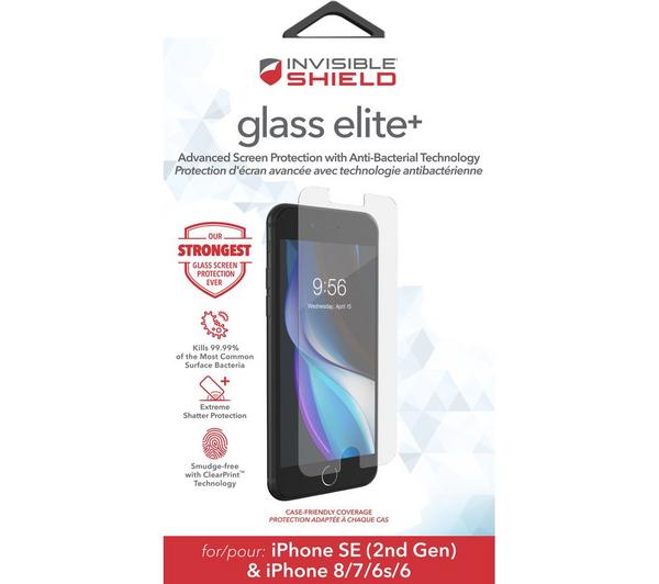  Compatible avec Une Coque iPhone 6S et iPhone 6  Zagg Protection décran Invisible Glassplus pour Apple iPhone 7 