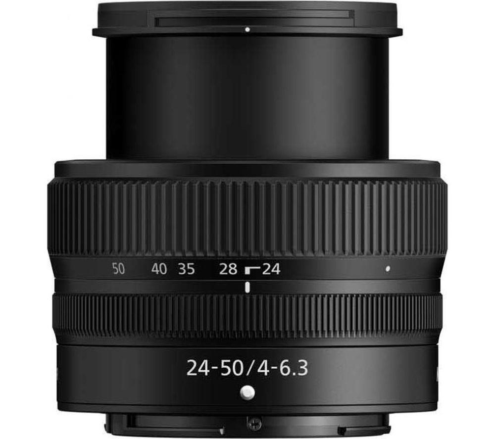 NIKON NIKKOR Z 24-50 mm f/4-6.3 Standard Zoom Lens, Black