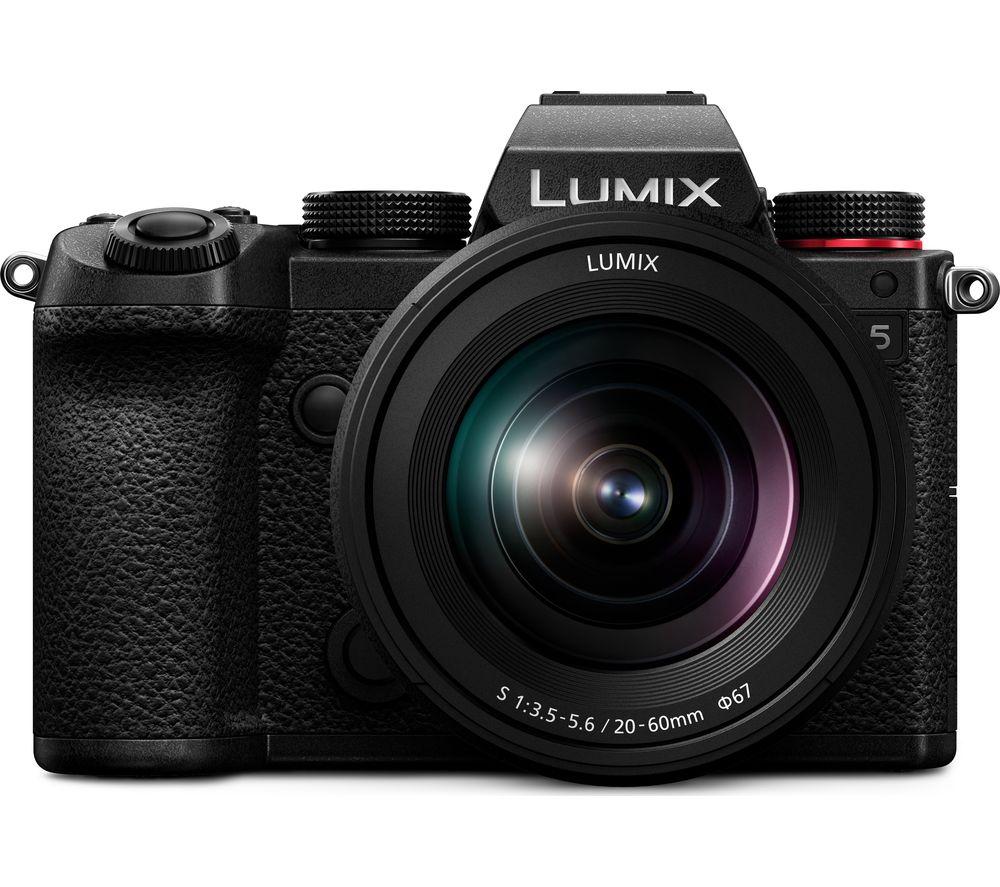 PANASONIC Lumix DC-S5KE-K Mirrorless Camera with 20-60 mm f/3.5-5.6 Lens, Black