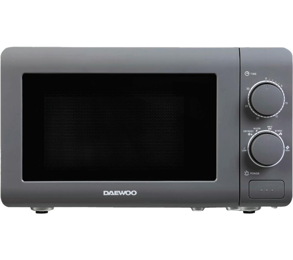 DAEWOO SDA1961 Solo Microwave - Grey, Silver/Grey