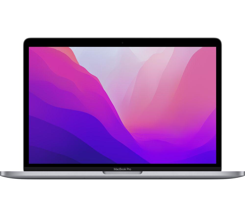 £1279, APPLE MacBook Pro 13.3inch (2022) - M2, 256 GB SSD, Space Grey, macOS 12.0 Monterey, Apple M2 chip, RAM: 8 GB / Storage: 256 GB SSD, Retina display, Battery life: Up to 20 hours, 