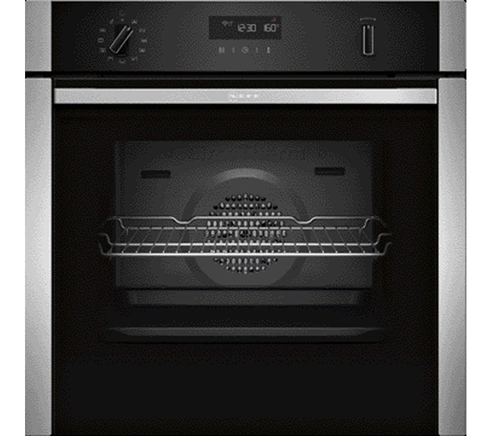 NEFF B2ACH7HH0B Electric Pyrolytic Oven - Stainless Steel, Stainless Steel