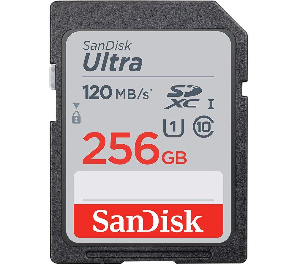 SANDISK Ultra Class 10 SDXC Memory Card - 256 GB