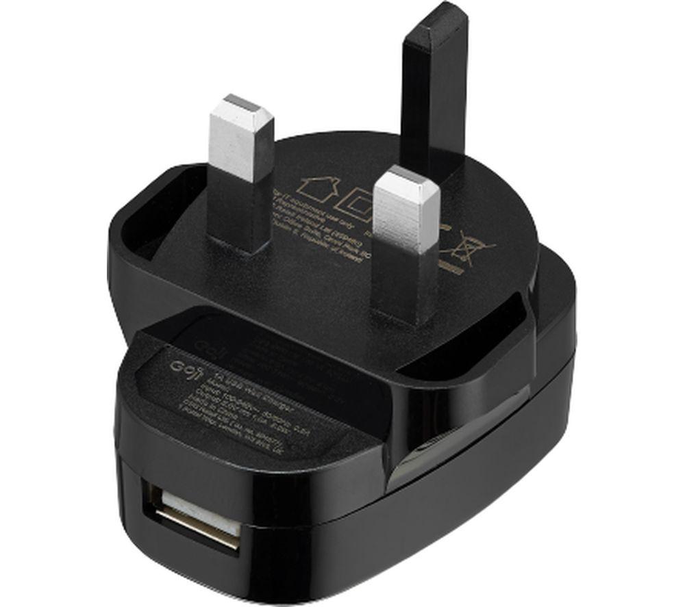 Buy GOJI G1AMBK22 Universal USBA Mains Charger Currys
