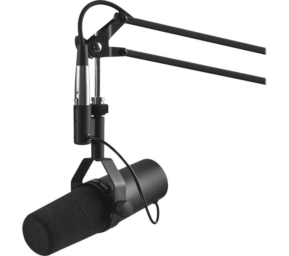 Buy Shure Sm7b Podcasting Gaming Microphone Dark Grey Free Delivery Currys