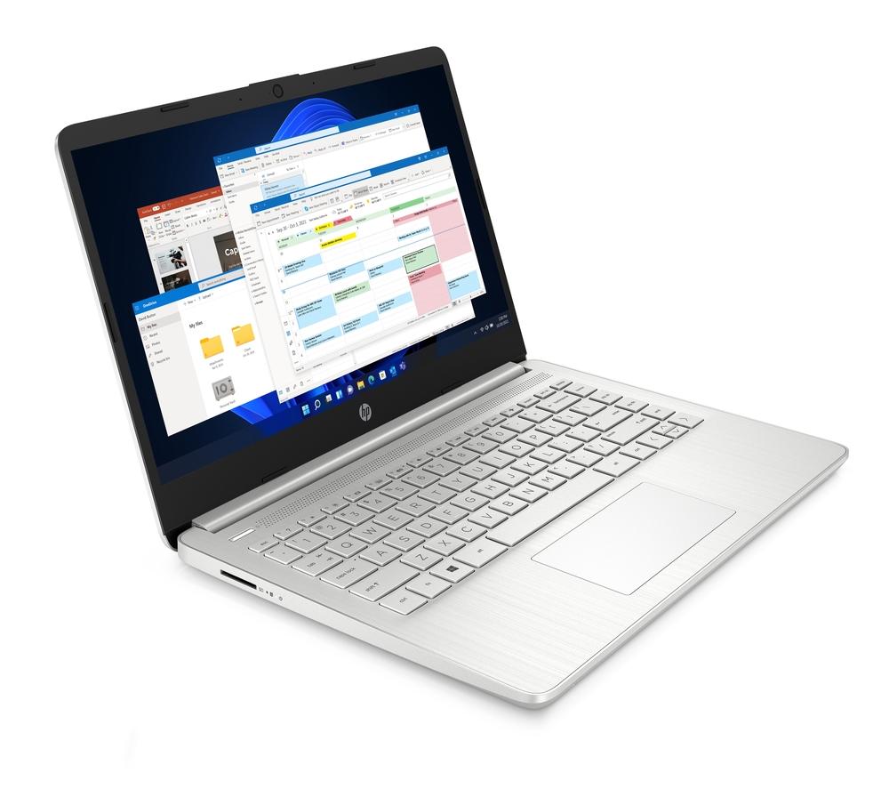 £529, HP 14s-dq2512na 14inch Laptop - Intel® Core™ i5, 256 GB SSD, Silver, Free Upgrade to Windows 11, Intel® Core™ i5-1135G7 Processor, RAM: 8 GB / Storage: 256 GB SSD, Full HD screen, Battery life: Up to 9.5 hours, 