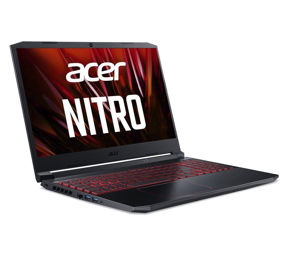 £599, ACER Nitro 5 15.6inch Gaming Laptop - Intel® Core™ i5, GTX 1650, 256 GB SSD, Intel® Core™ i5-10300H Processor, RAM: 8 GB / Storage: 256 GB SSD, Graphics: NVIDIA GeForce GTX 1650 4 GB, 139 FPS when playing Fortnite at 1080p, Full HD screen / 144 Hz, Battery life: Up to 9 hours, 