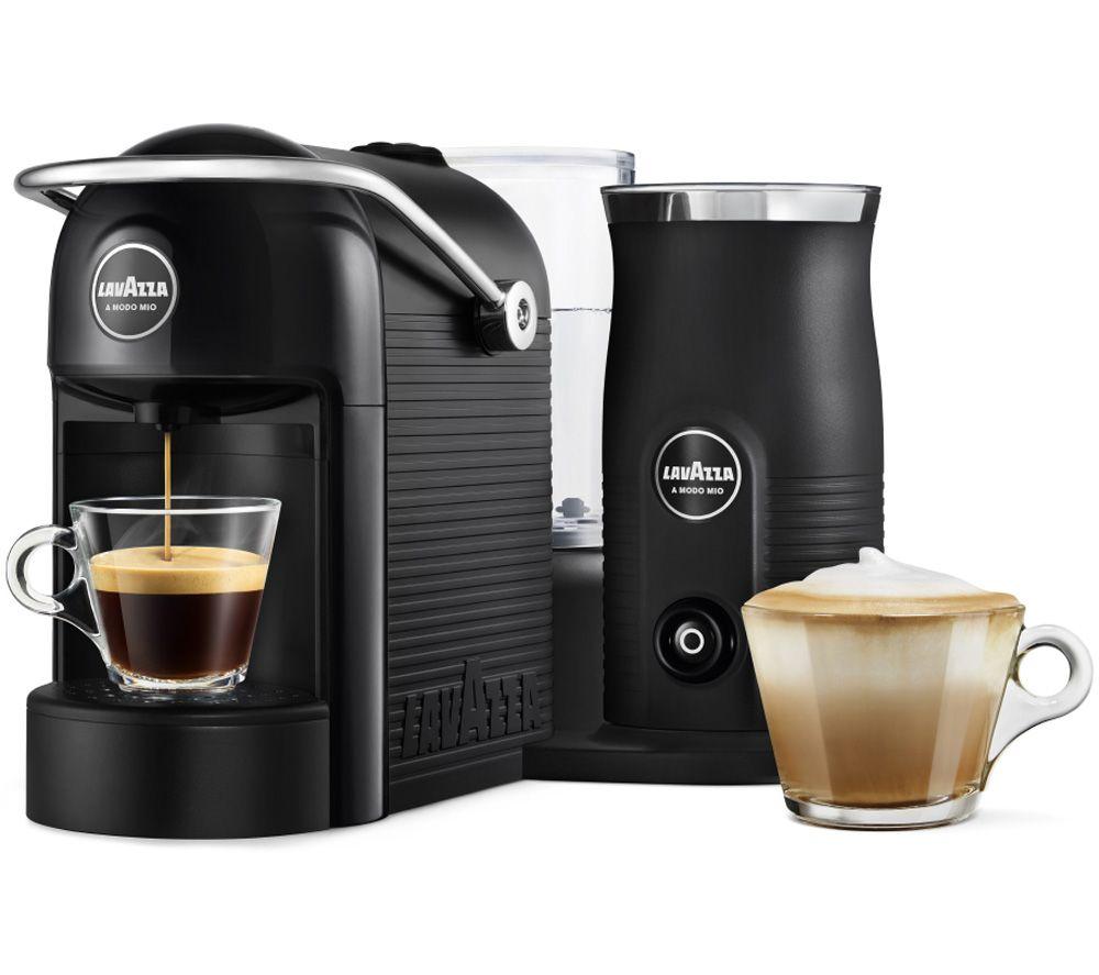 LAVAZZA A Modo Mio Jolie & Milk Coffee Machine - Black, Black