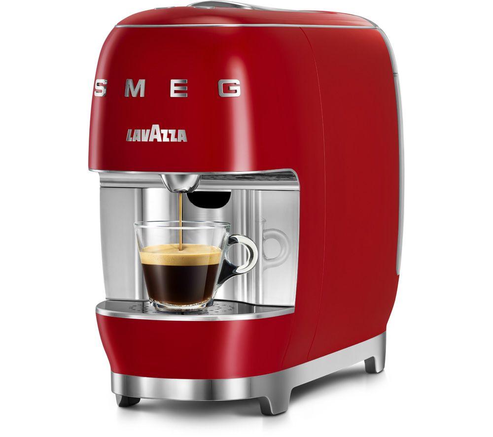 LAVAZZA by Smeg 18000455 Coffee Machine - Red, Red