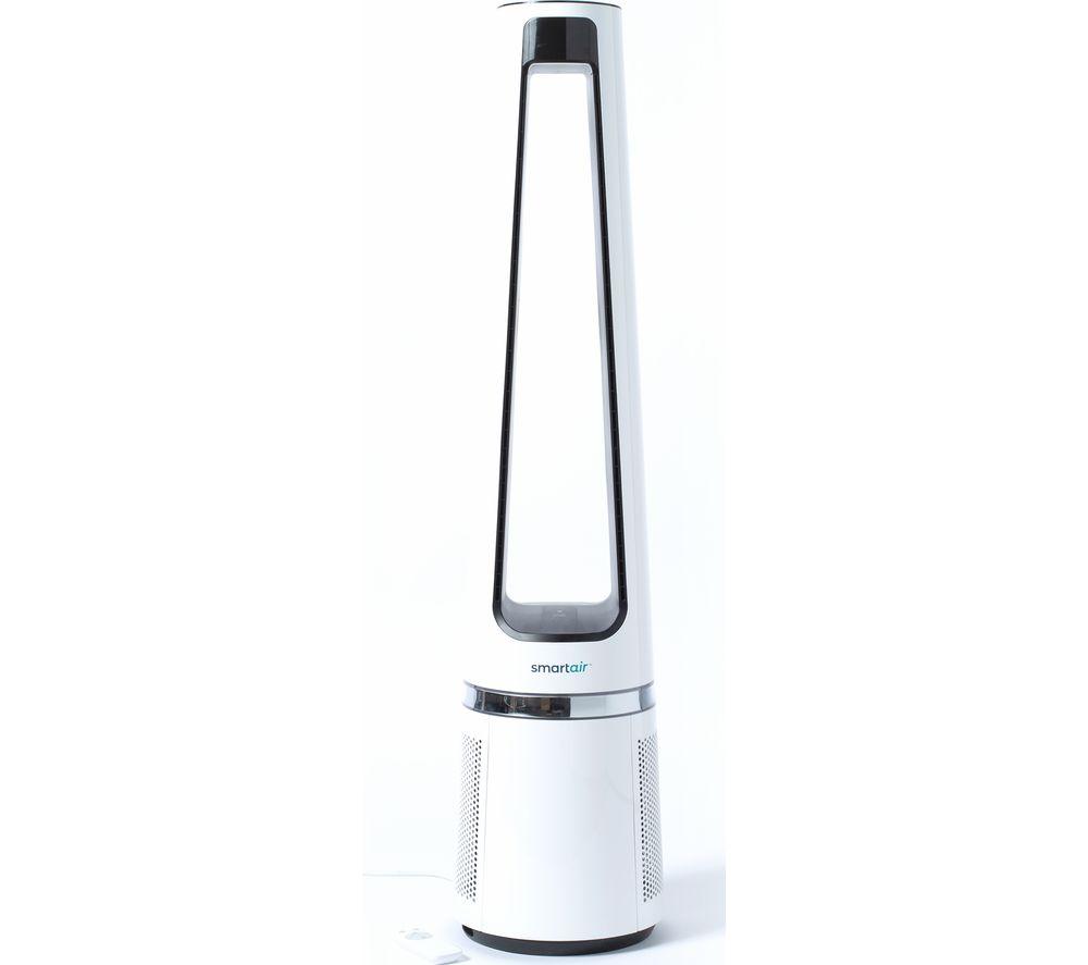 SMART AIR Cool  Purify Tower Fan - White, White