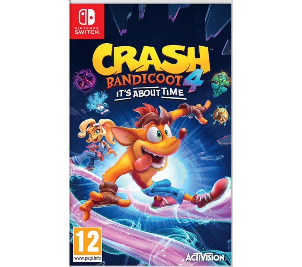 Buy NINTENDO SWITCH Crash Bandicoot 4 It's About Time Currys