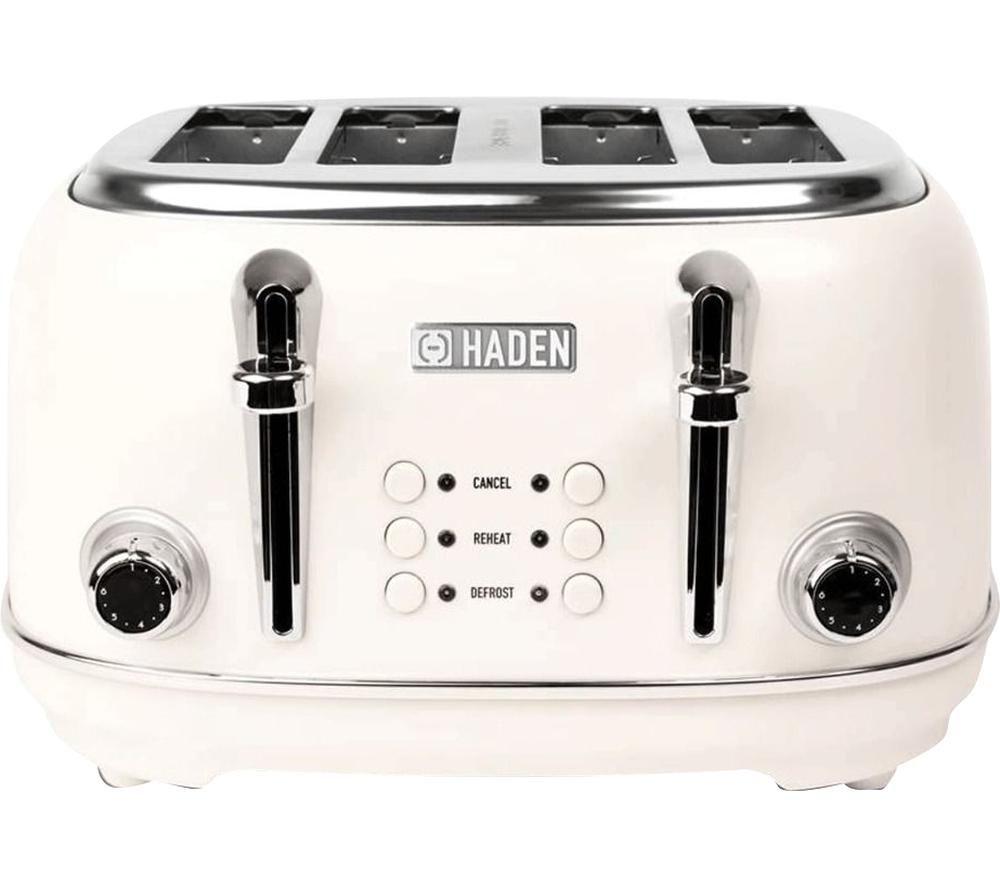 HADEN Heritage 194220 4-Slice Toaster - White