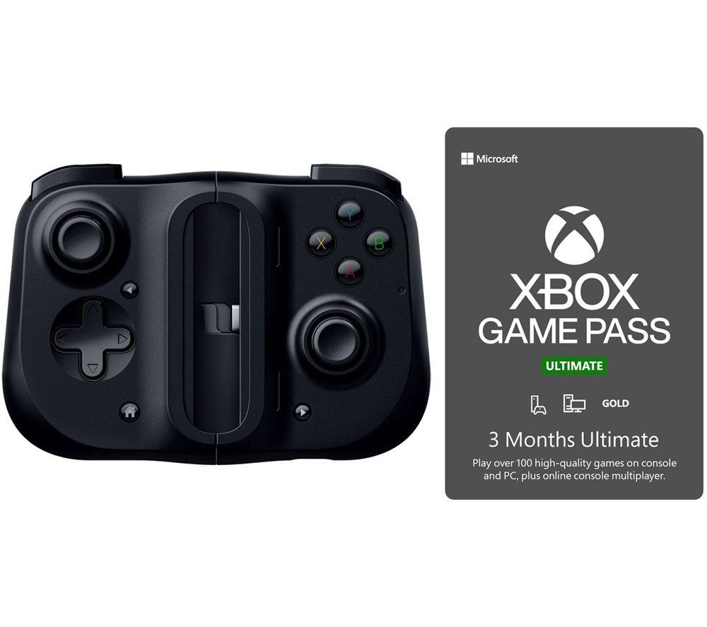 Buy Razer Kishi Android Gamepad 3 Months Xbox Game Pass Ultimate Bundle Free Delivery Currys