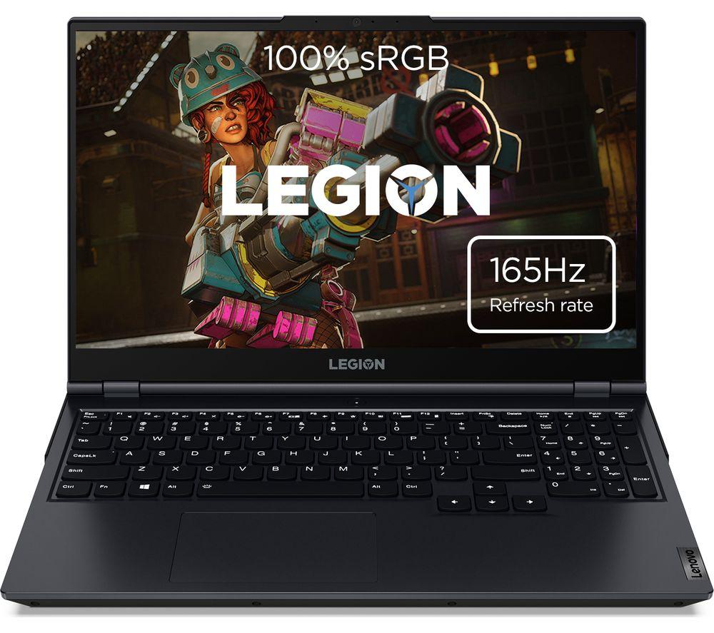 £799, LENOVO Legion 5 15.6inch Gaming Laptop - AMD Ryzen 5, RX 6600M, 512 GB SSD, AMD Ryzen 5 5600H Processor, RAM: 8 GB / Storage: 512 GB SSD, Graphics: AMD Radeon RX 6600M 8 GB, 211 FPS when playing Fortnite at 1080p, Full HD screen / 165 Hz, Battery life: Up to 5 hours, 