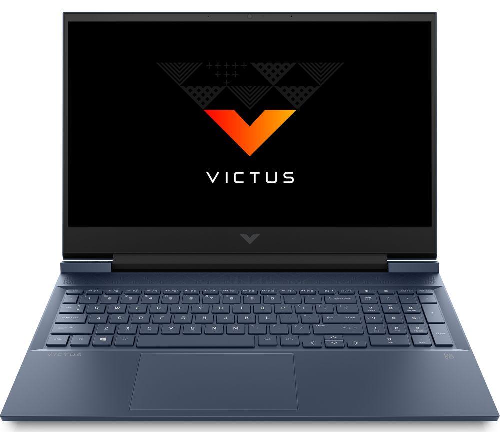 £599, HP Victus 16-e0514na 16.1inch Gaming Laptop - AMD Ryzen 5, RX 5500M, 512 GB SSD, AMD Ryzen 5 5600H Processor, RAM: 8 GB / Storage: 512 GB SSD, Graphics: AMD Radeon RX 5500M, 151 FPS when playing Fortnite at 1080p, Full HD screen, Battery life: Up to 8.5 hours, 