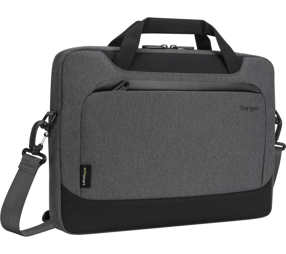 TARGUS EcoSmart Cypress Slimcase TBS92502GL 15.6 Laptop Case - Grey, Silver/Grey
