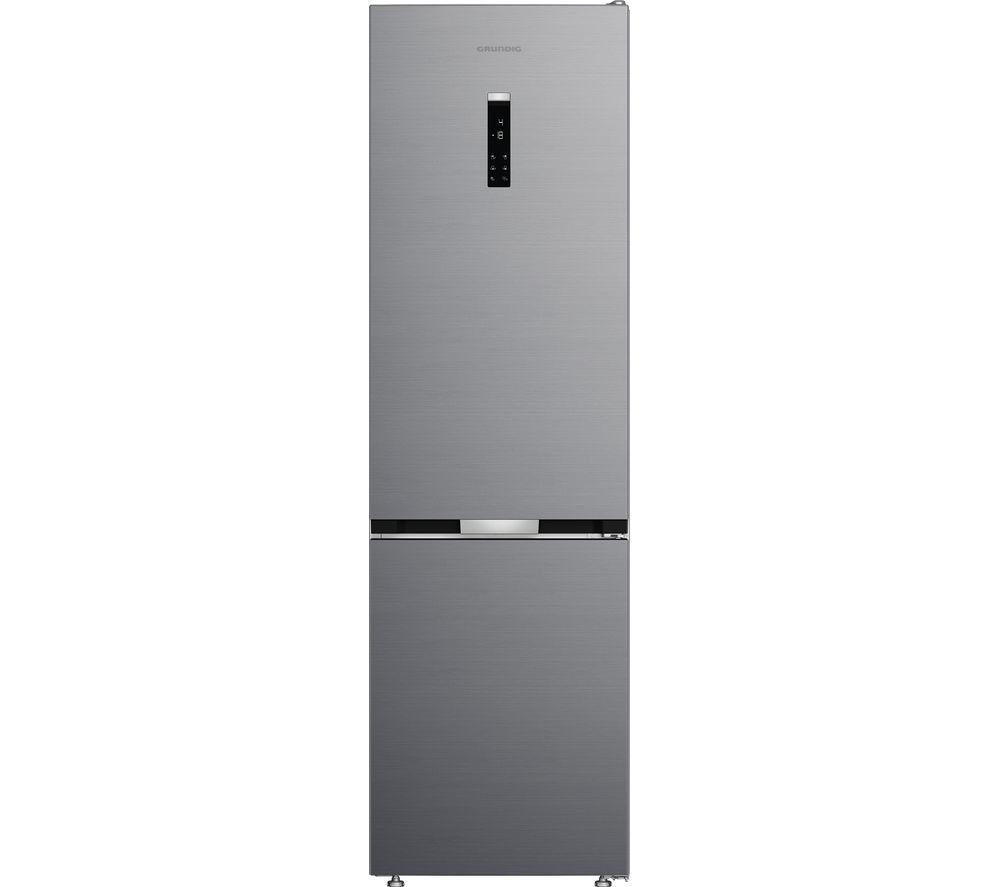 GRUNDIG VitaminZone GR77KN5603VN 70/30 Fridge Freezer - Brushed Steel, Brushed Steel