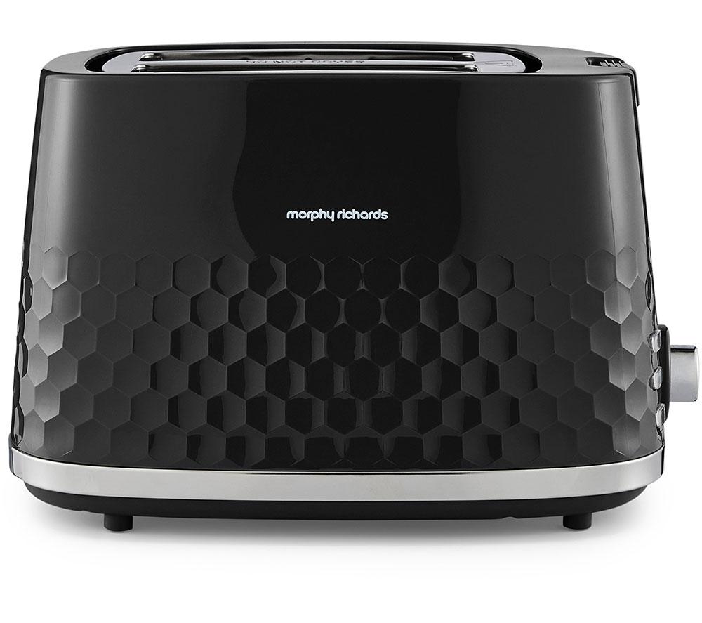 MORPHY RICHARDS Hive 220031 2-Slice Toaster - Black