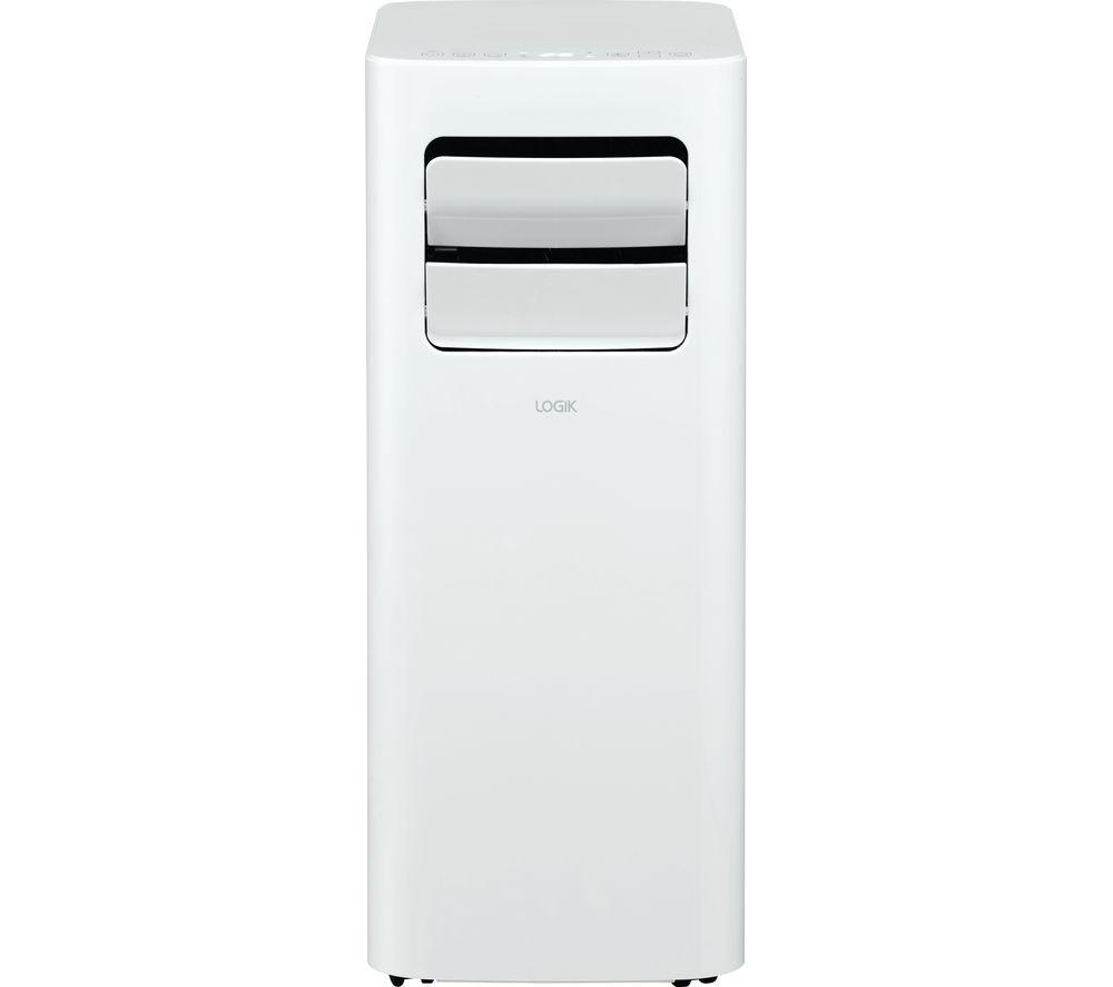LOGIK LAC07C22 Portable Air Conditioner & Dehumidifier - White, White