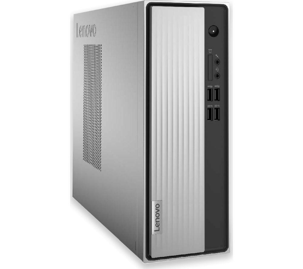 £429, LENOVO IdeaCentre 3 Desktop PC - AMD Ryzen 5, 512 GB SSD, Grey, AMD Ryzen 5 3500U Processor, RAM: 8 GB / Storage: 512 GB SSD, 