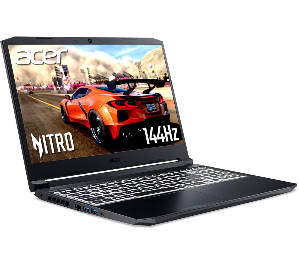 £1199, ACER Nitro 5 15.6inch Gaming Laptop - AMD Ryzen 7, RTX 3070, 1 TB SSD, AMD Ryzen 7 5800H Processor, RAM: 16 GB / Storage: 1 TB SSD, Graphics: NVIDIA GeForce RTX 3070 8 GB, 258 FPS when playing Fortnite at 1080p, Full HD screen / 144 Hz, Battery life: Up to 10 hours, 