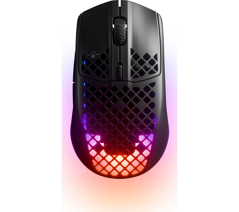 STEELSERIES Aerox 3 Onyx RGB Wireless Optical Gaming Mouse