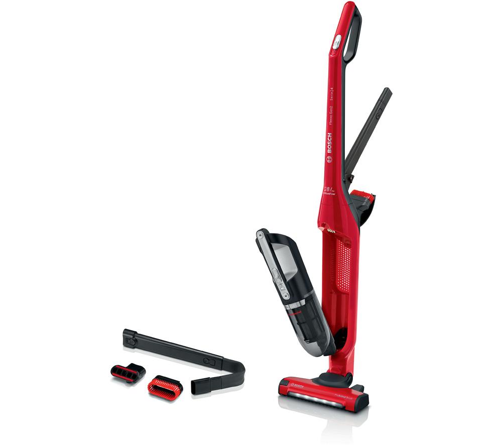 BOSCH Flexxo Serie 4 ProAnimal 2 in 1 BBH3ZOOGB Cordless Vacuum Cleaner - Red, Red