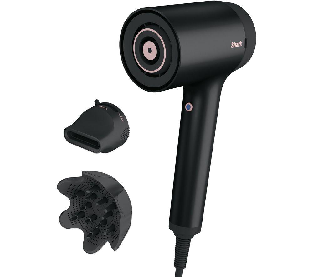 SHARK STYLE iQ HD110UK Hair Dryer - Black & Rose Gold image number 0