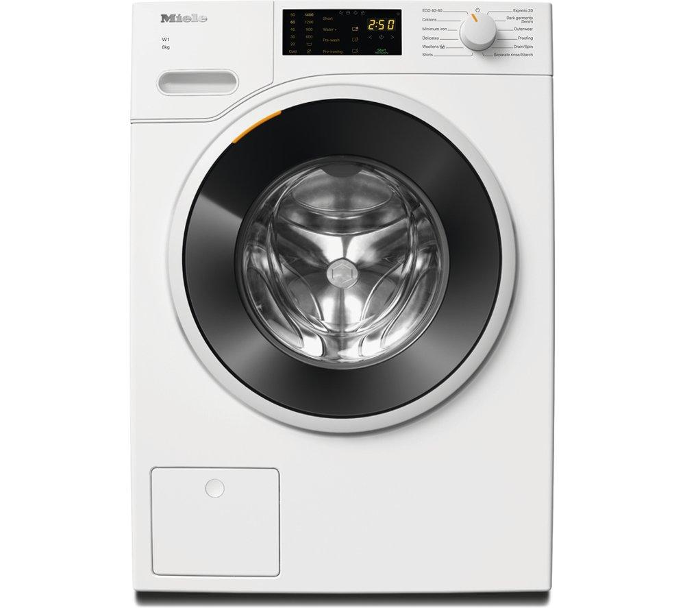 MIELE W1 WWD020 WCS 8 kg 1400 Spin Washing Machine - White, White