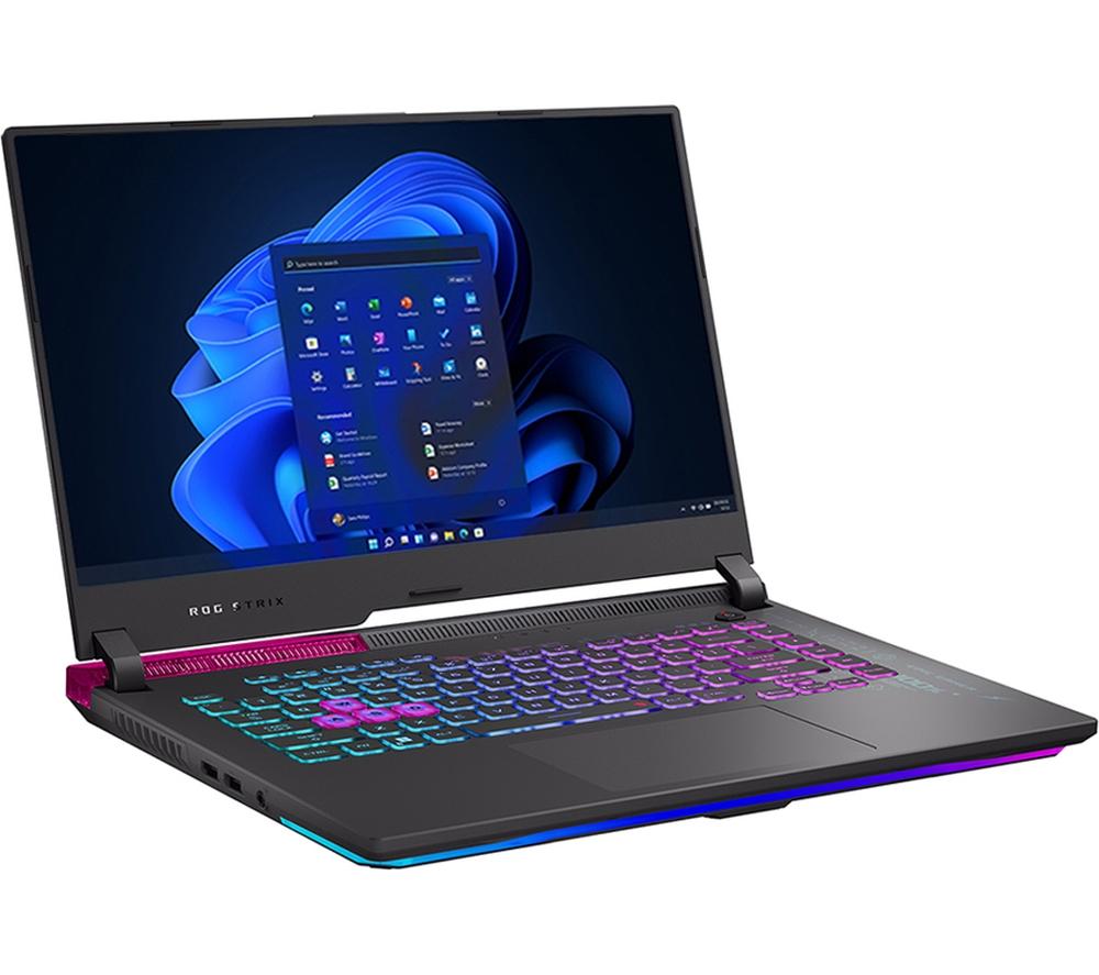 £1399, ASUS ROG STRIX G15 15.6inch Gaming Laptop - AMD Ryzen 7, RTX 3060, 1 TB SSD, AMD Ryzen 7 6800H Processor, RAM: 16 GB / Storage: 1 TB SSD, Graphics: NVIDIA GeForce RTX 3060 6 GB, 245 FPS when playing Fortnite at 1080p, Wide Quad HD screen / 165 Hz, Battery life: Up to 8 hours, 