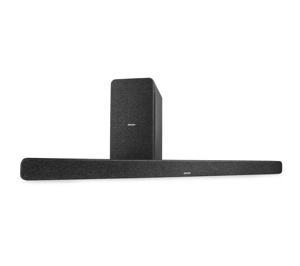 DENON DHTS-517 Wireless Soundbar with Dolby Atmos - Black, Black