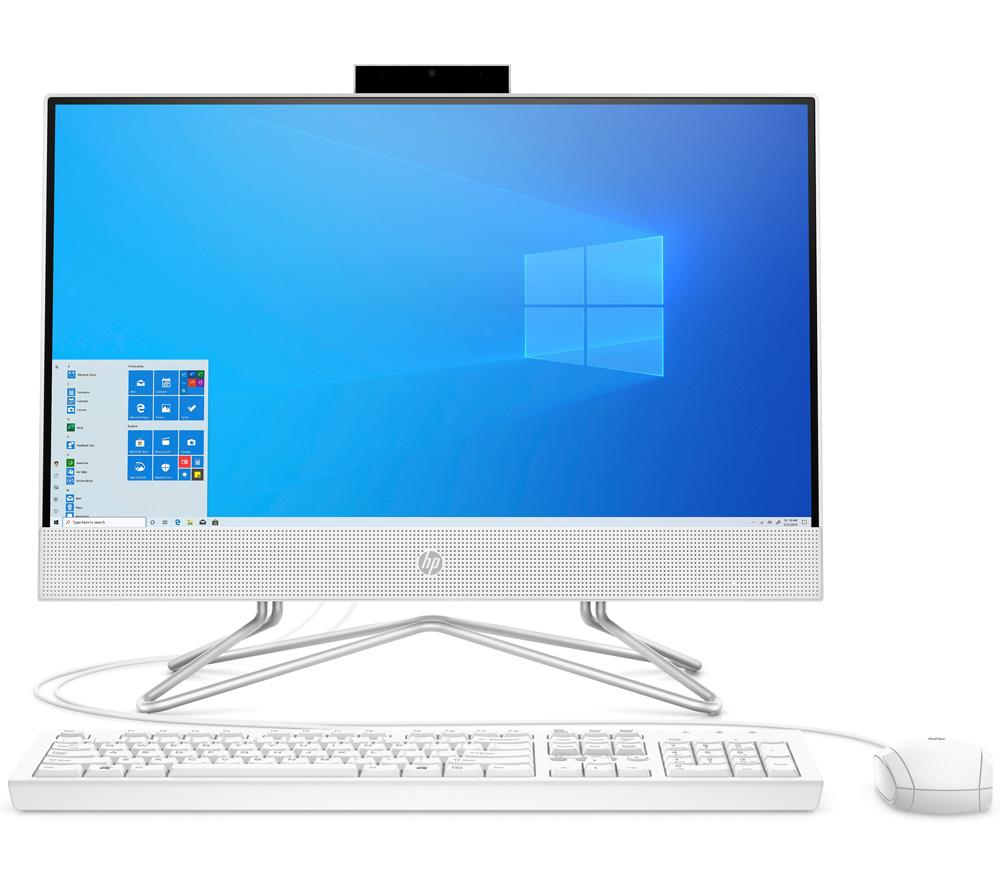 £429, HP 22-dd1002na 21.5inch All-in-One PC - Intel® Core™ i3, 256 GB SSD, White, Intel® Core™ i3-1125G4 Processor, RAM: 4 GB / Storage: 256 GB SSD, Full HD display, 