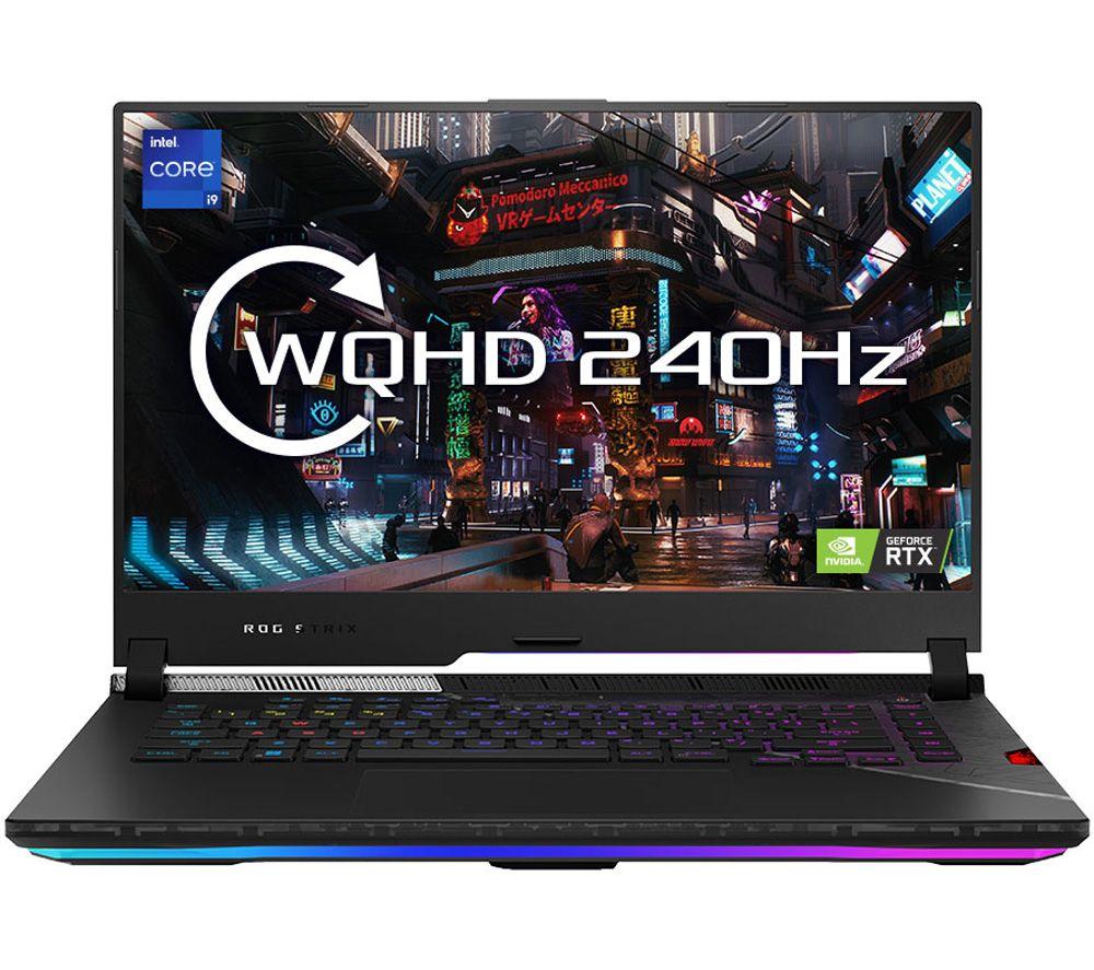 £2399, ASUS ROG STRIX SCAR 15 15.6inch Gaming Laptop - Intel® Core™ i9, RTX 3070 Ti, 2 TB SSD, Intel® Core™ i9-12900H Processor, RAM: 16 GB DDR5 / Storage: 2 TB SSD, Graphics: NVIDIA GeForce RTX 3070 Ti 8 GB, Quad HD screen / 240 Hz, Battery life: Up to 8 hours, 