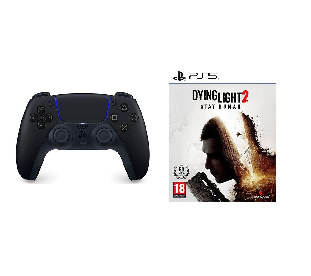 Buy Playstation Dying Light 2 Stay Human Ps5 Dualsense Controller Bundle Midnight Black Free Delivery Currys