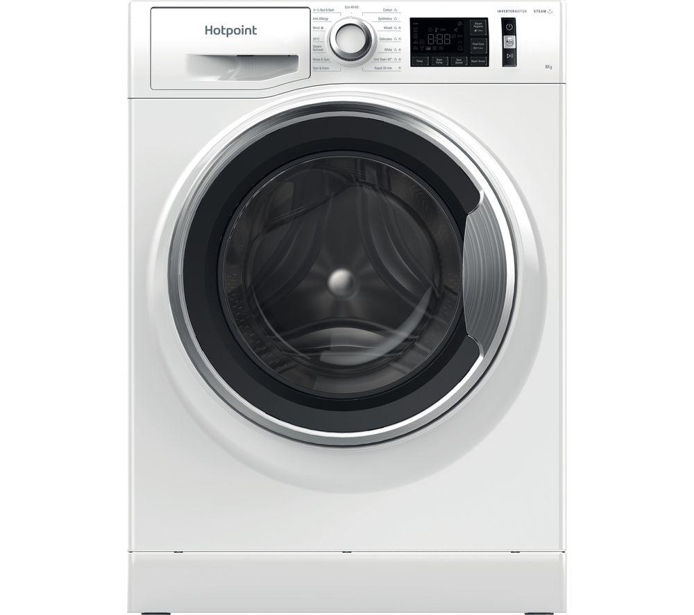 HOTPOINT ActiveCare NM11 846 WC A UK N 8 kg 1400 Spin Washing Machine - White, White