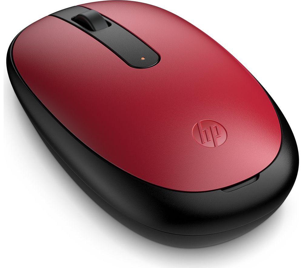 HP 240 Bluetooth Wireless Optical Mouse - Red, Red