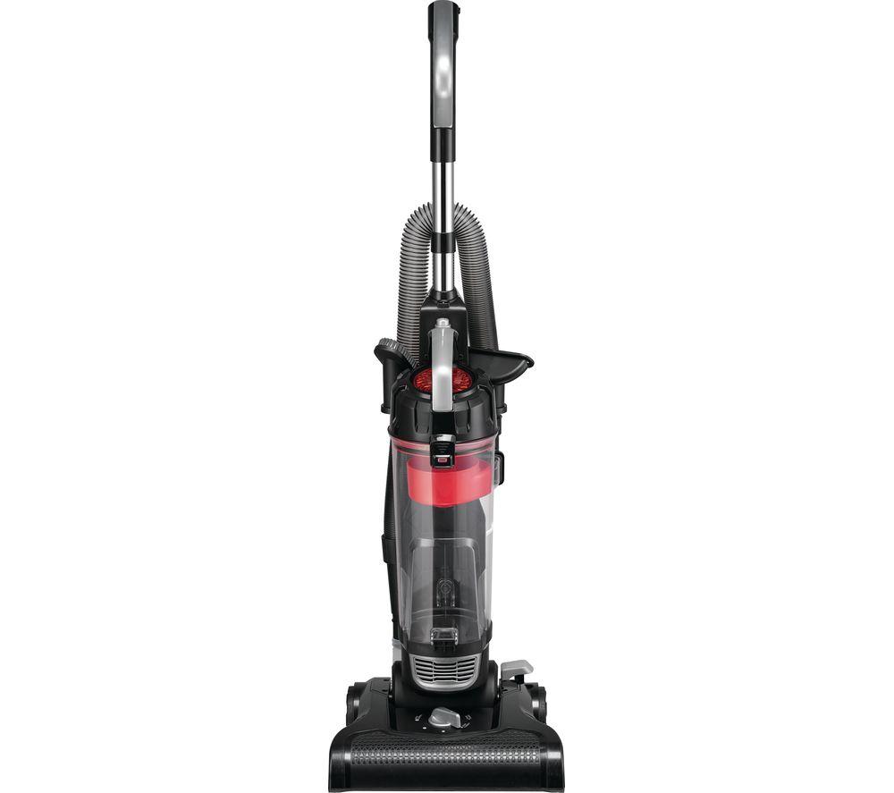 ESSENTIALS C400UVC22 Upright Bagless Vacuum Cleaner - Black & Red, Black,Red