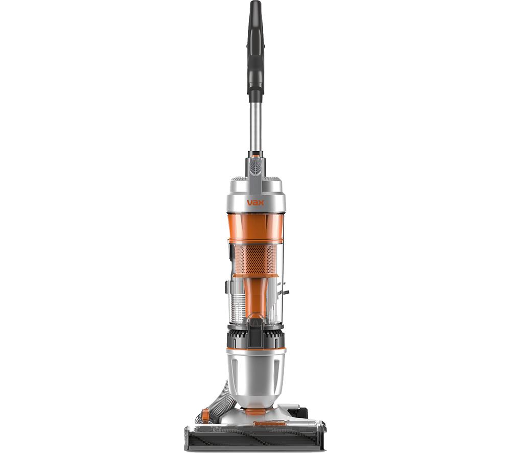 VAX Air Stretch Upright Bagless Vacuum Cleaner   Silver & Orange