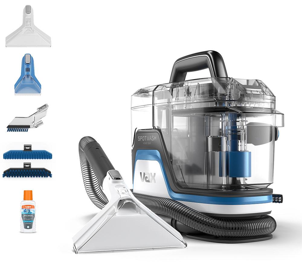 VAX SpotWash Home Duo CDSW MPXP Carpet Cleaner - Grey, White & Blue