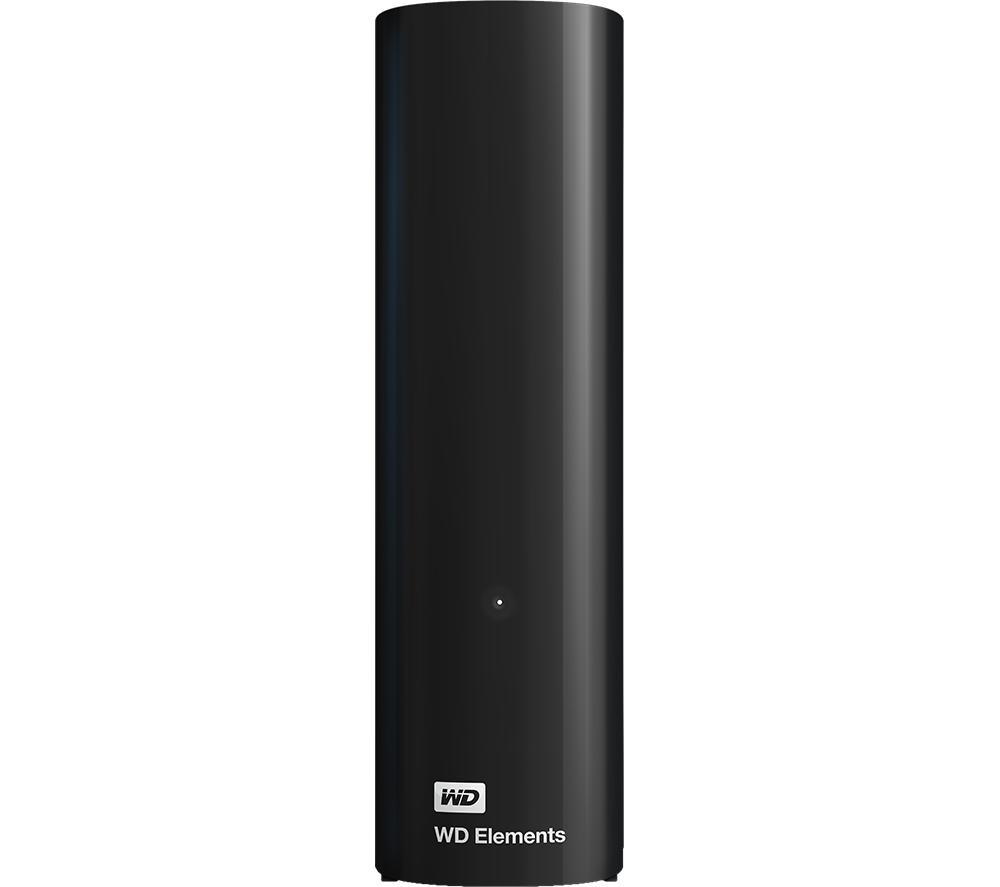 WD Elements External Hard Drive - 10 TB, Black