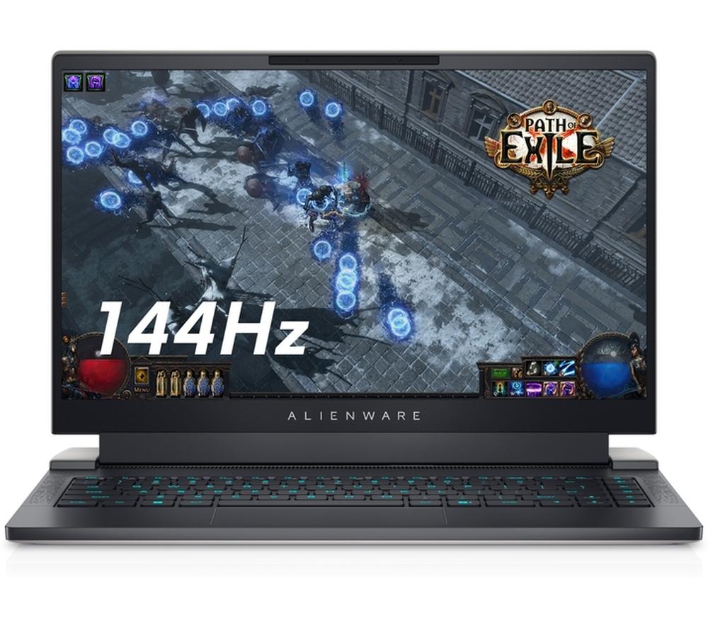 £1849, ALIENWARE x14 R1 14inch Gaming Laptop - Intel® Core™ i7, RTX 3060, 512 GB SSD, Intel® Core™ i7-12700H Processor, RAM: 16 GB DDR5 / Storage: 512 GB SSD, Graphics: NVIDIA GeForce RTX 3060 6 GB, 226 FPS when playing Fortnite at 1080p, Full HD screen / 144 Hz, Battery life: Up to 7.5 hours, 