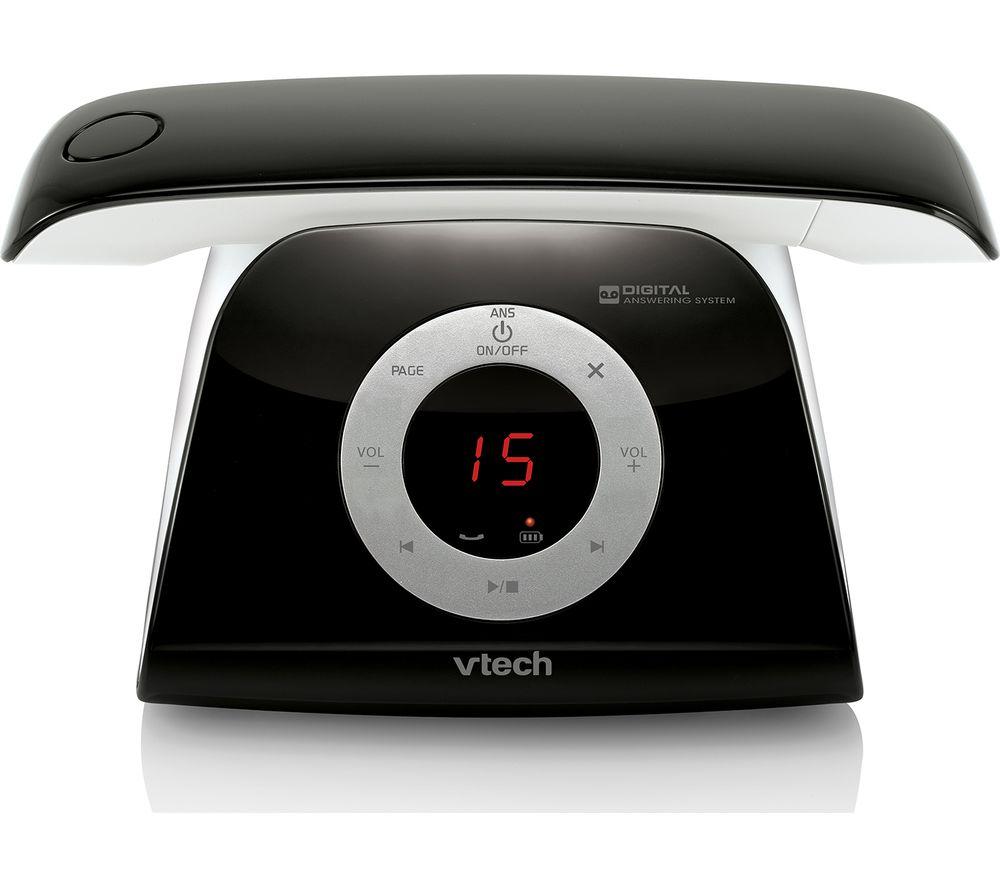 VTECH Designer LS1350 Cordless Phone - Black & White