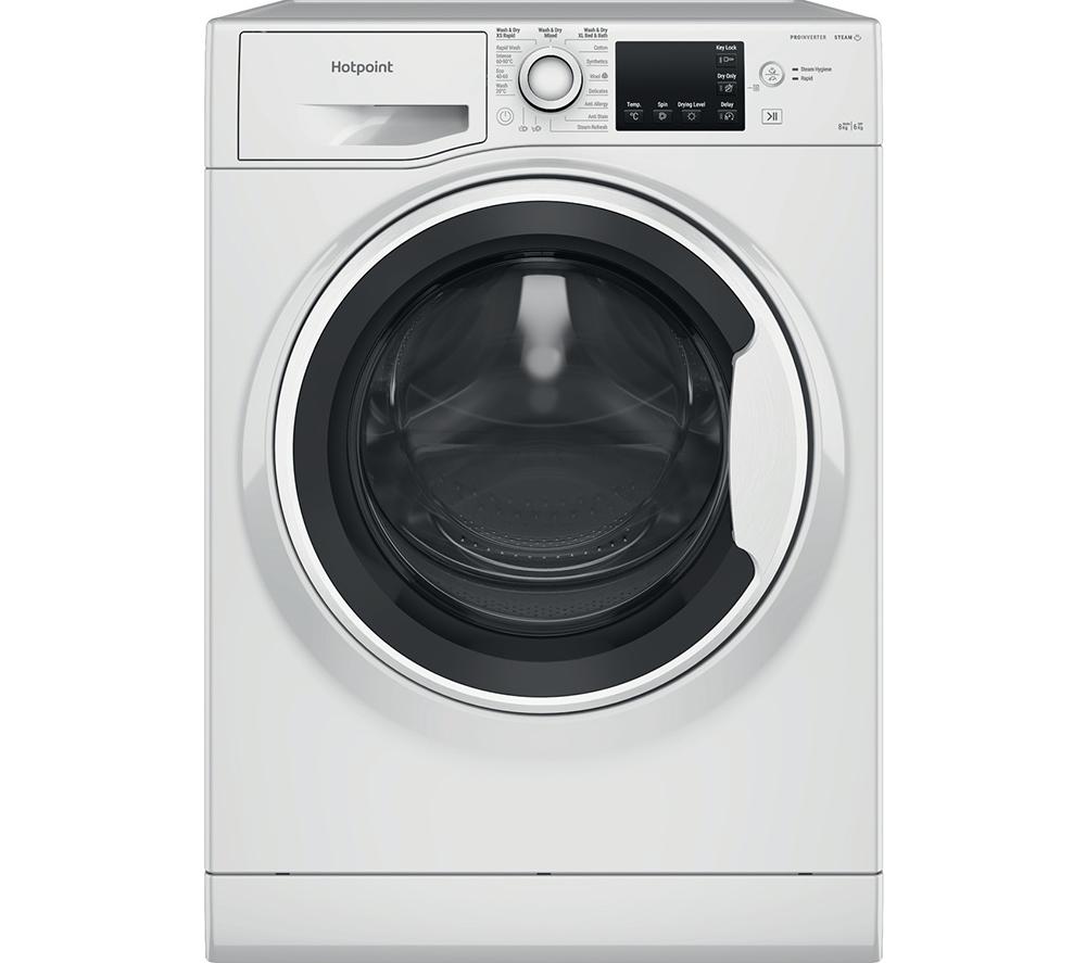 HOTPOINT NDB 8635 W UK 8 kg Washer Dryer - White